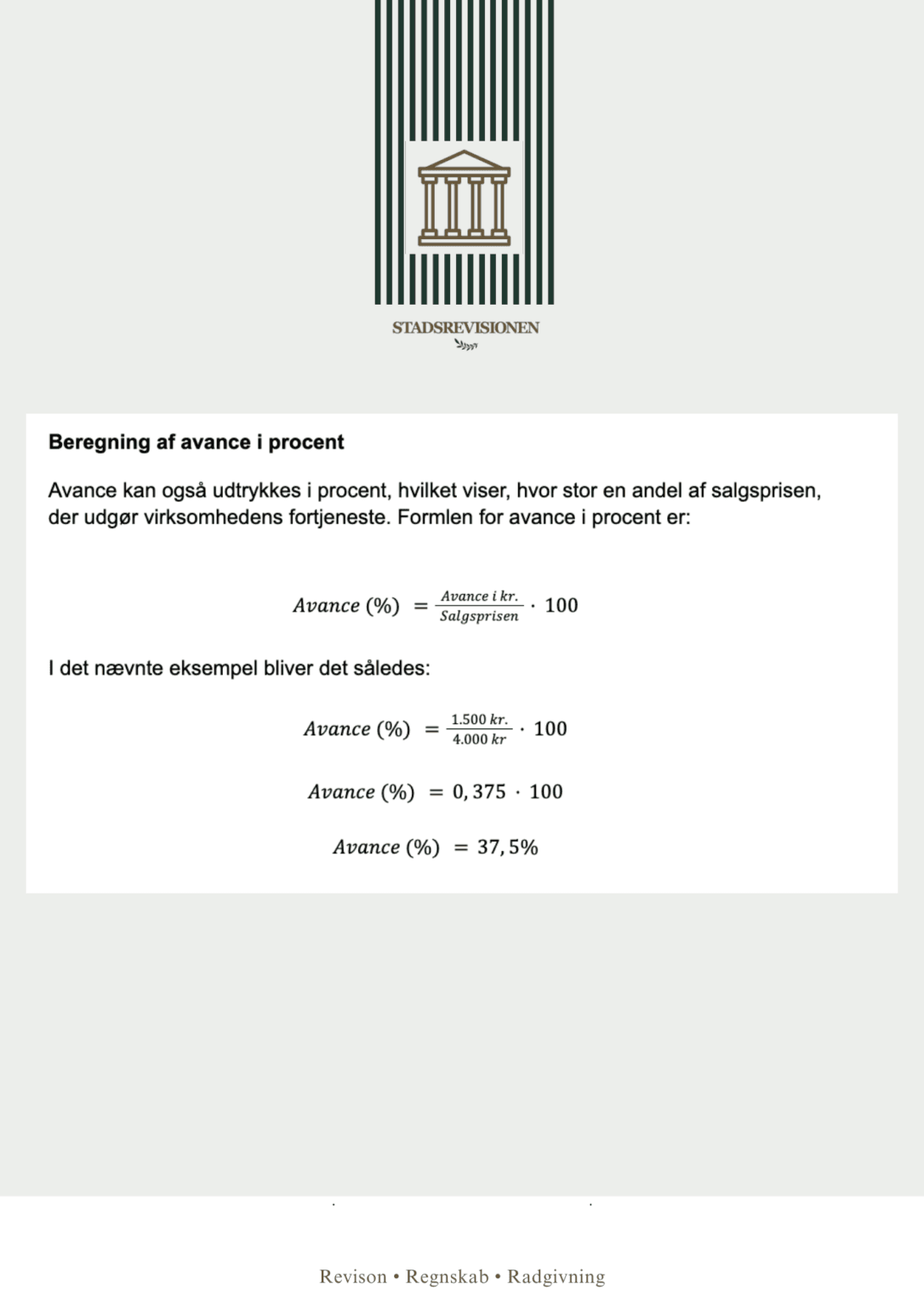 Avance: Lær om beregning, betydning og beskatningsregler!