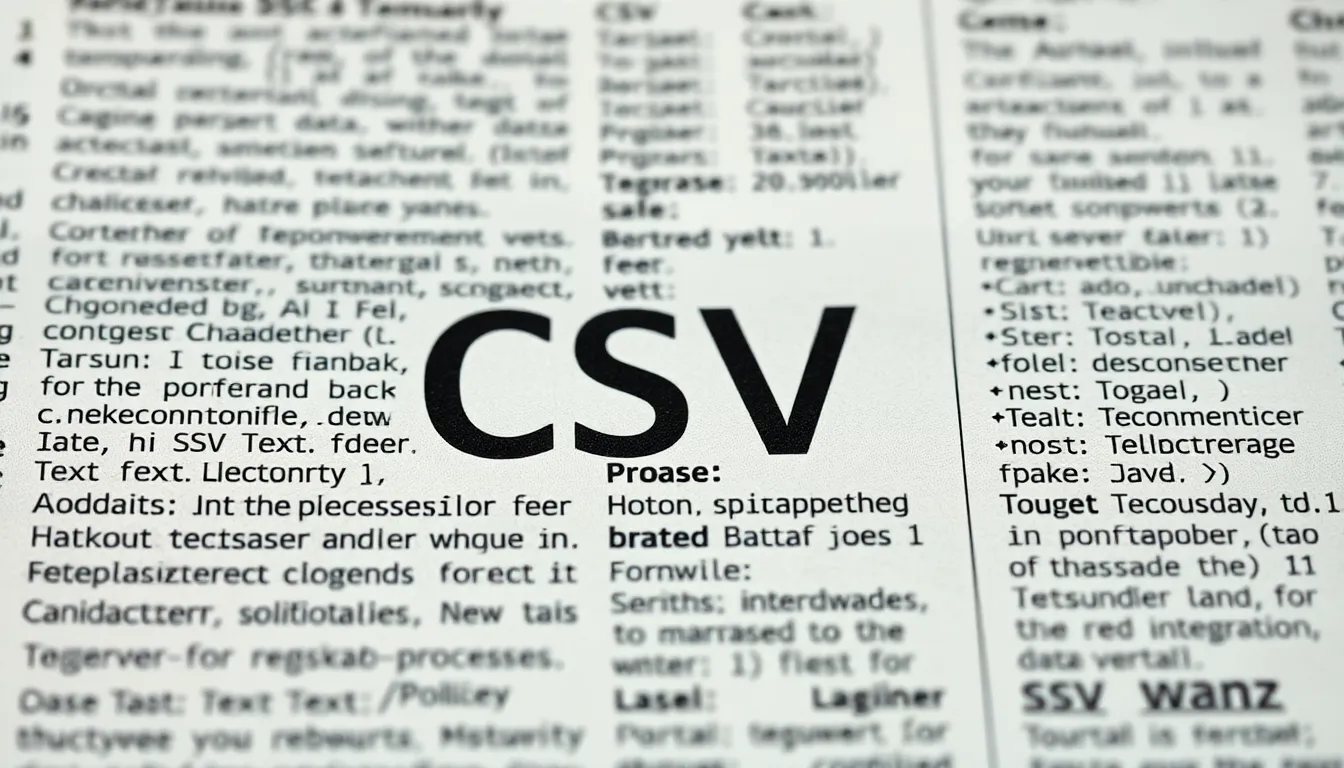 Hvad er en CSV-fil? - Stadsrevisionen
