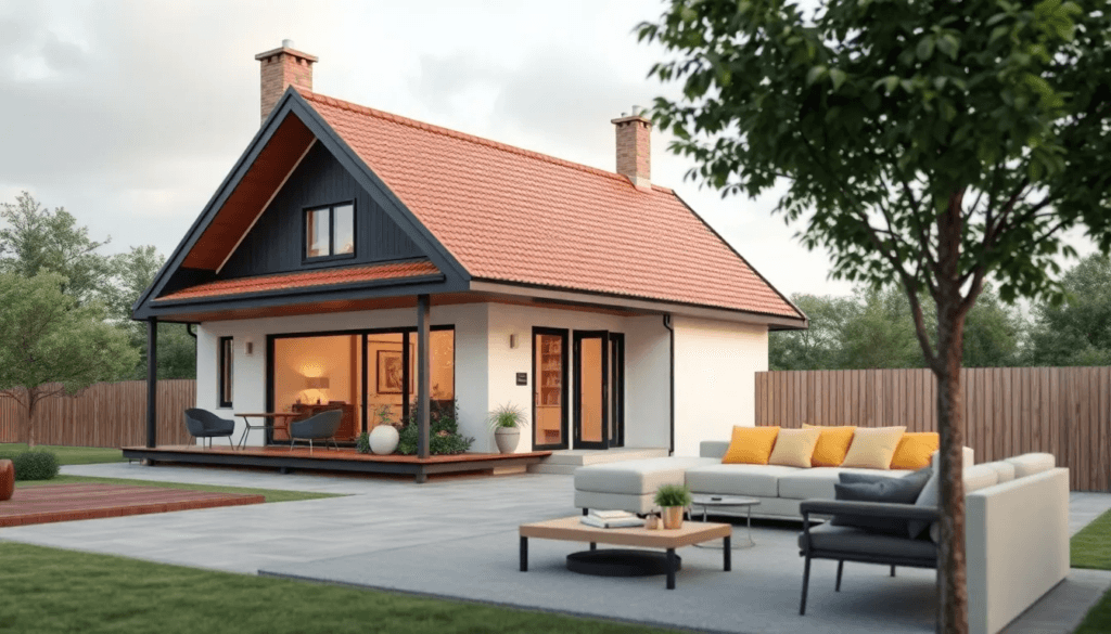 Boligkøb trin for trin - Illustration