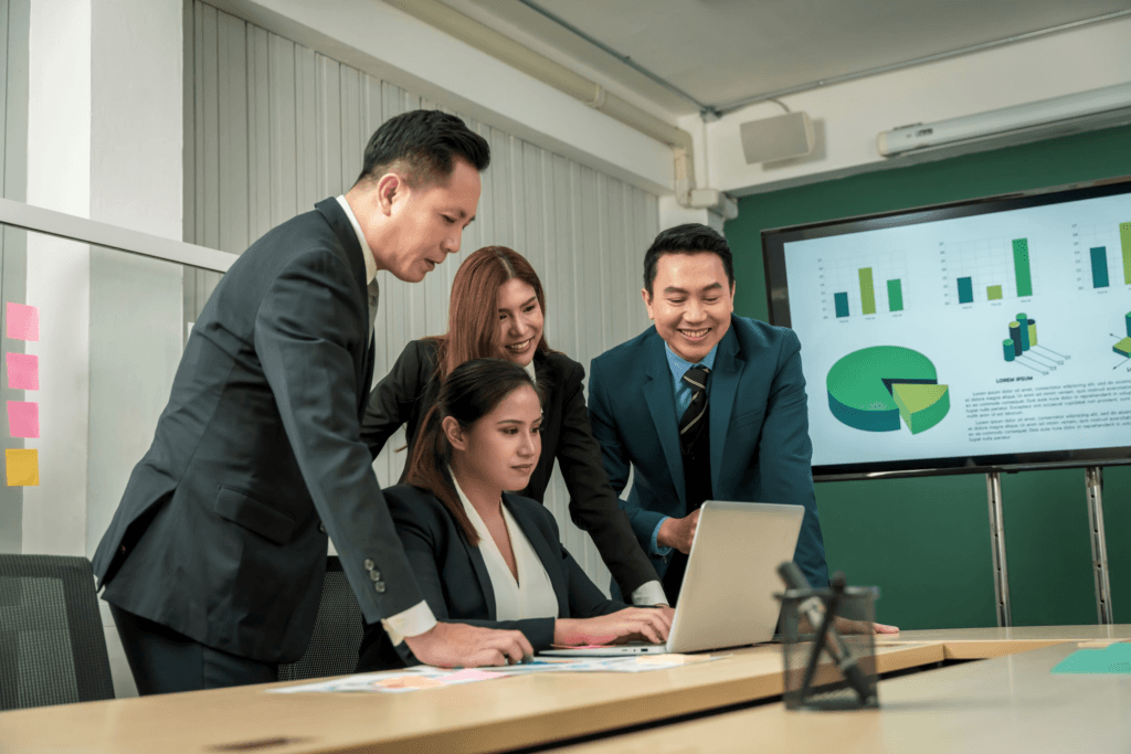 B2B business to business - Illustration
