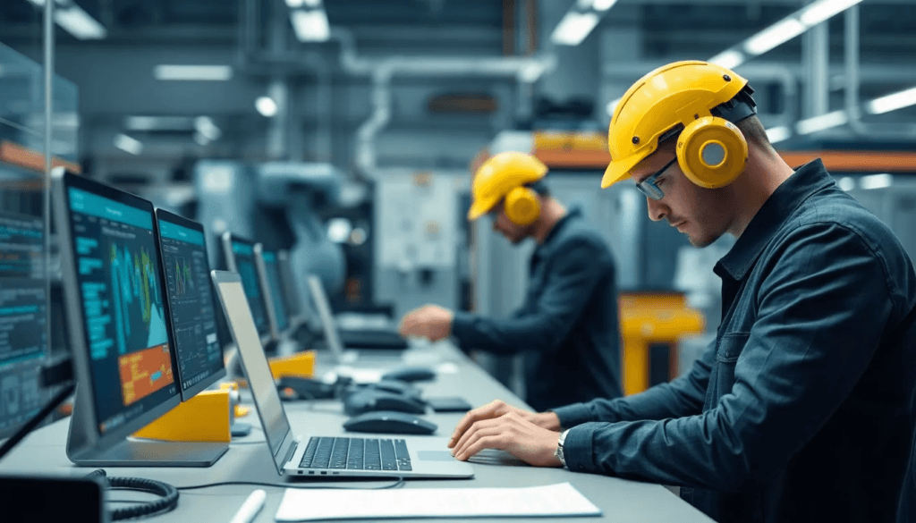Effektivisering af arbejdsprocesser - Illustration