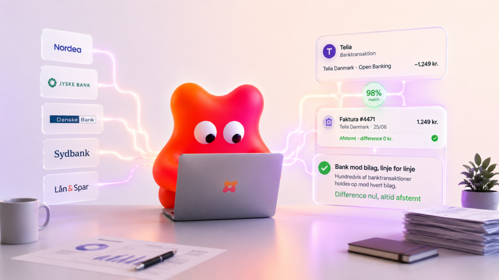 Payfriend afstemmer bank mod bilag via open banking
