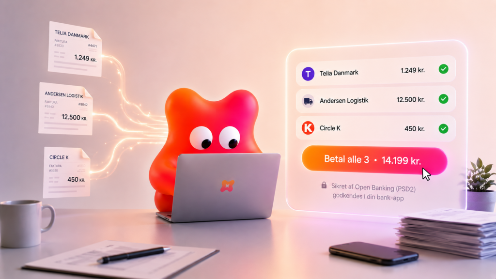 Payfriend godkender og betaler kreditorfakturaer i ét flow